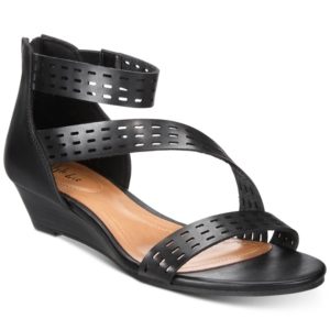 Style & Co Giordi Wedge Sandals, Created for Macy's Women's Shoes