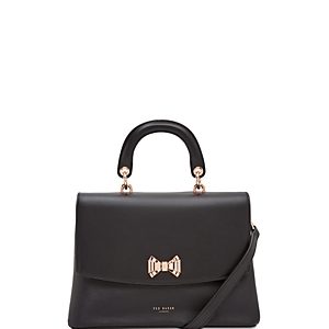 Ted Baker Curved Bow Lady Leather Satchel