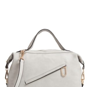 Urban Originals Chasing Rainbows Vegan Leather Satchel - Grey