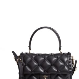 Valentino Garavani Candystud Leather Top Handle Bag -