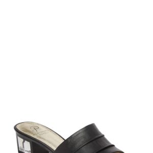 Women's Adrianna Papell Tiana Block Heel Slide Sandal, Size 6 M - Black