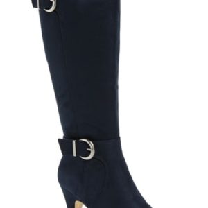 Women's Bella Vita Toni Ii Knee High Boot, Size 5 Wide Calf M - Blue