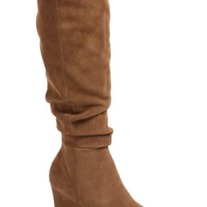 Women's Bettye Muller Concepts Carole Knee High Boot, Size 6 M - Beige