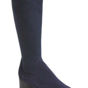 Women's Bos. & Co. Rally Waterproof Knee-High Boot, Size 5.5-6US / 36EU - Blue