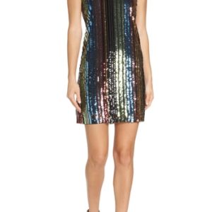 Women's Forest Lily Sequin Stripe Slipdress