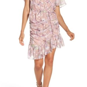 Women's Foxiedox Lilac Ruched Dress