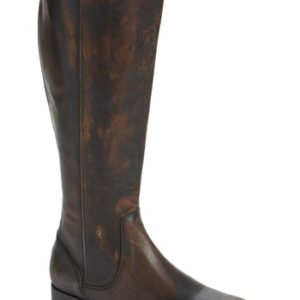 Women's Frye Melissa Stud Knee High Boot, Size 6 M - Black