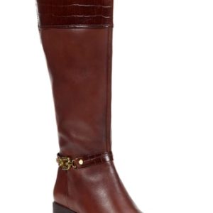 Women's Geox Glynna Knee High Boot, Size 5US / 35EU - Brown