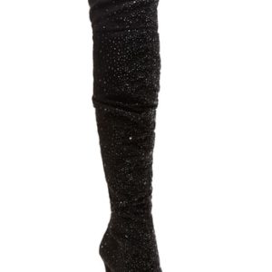 Women's Jessica Simpson Luxella Over The Knee Boot, Size 5.5 M - Black