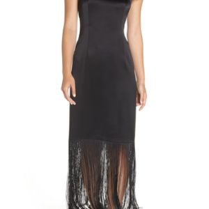 Women's Jill Jill Stuart Fringed Tea Length Cocktail Dress