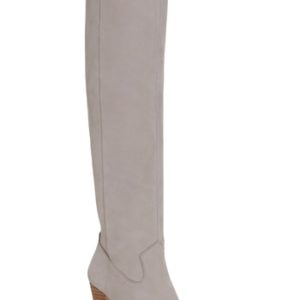 Women's Lucky Brand Azoola Knee High Boot, Size 5 M - Grey