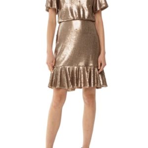 Women's Ml Monique Lhuillier Sequin Cocktail Dress