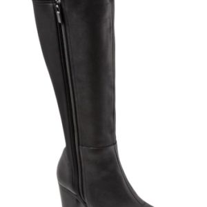 Women's Softwalk Katia Knee High Boot, Size 5 M - Black