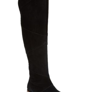 Women's Sole Society Tiff Over The Knee Boot, Size 5 M - Black