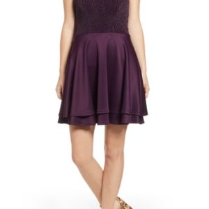 Women's Speechless Fit & Flare Dress