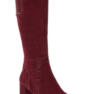 Women's Taryn Rose Charlee Knee High Boot, Size 5 M - Red