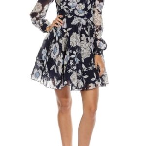 Women's Tfnc Nordi Floral Fit & Flare Party Dress