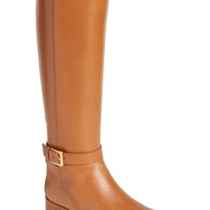 Women's Tory Burch Brooke Knee High Boot, Size 8 M - Brown