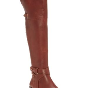 Women's Vince Camuto Bestant Over The Knee Boot, Size 5 M - Brown