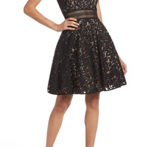 Women's Xscape Lace Fit & Flare Dress