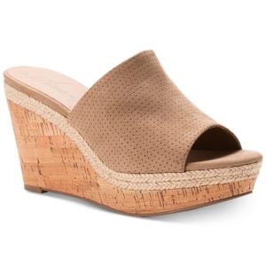 American Rag Shira Platform Wedge Sandals, Created For Macy's Women's Shoes