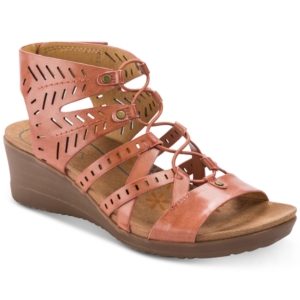 Baretraps Tiffany Gladiator Wedge Sandals Women's Shoes