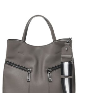 Botkier Trigger Pebbled Leather Satchel -