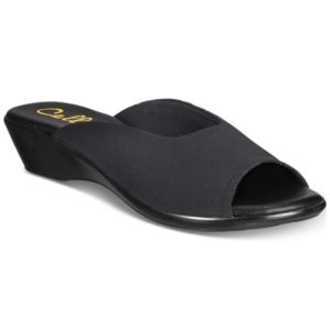 Callisto Bossy Slide Wedge Sandals, Created for Macy's Women's Shoes