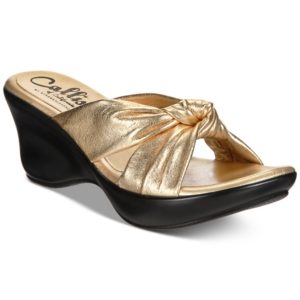 Callisto Knoxx Wedge Sandals, Created for Macy's Women's Shoes