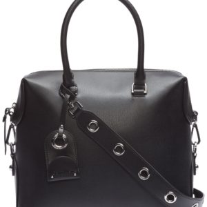 Calvin Klein Sabrina Leather Satchel