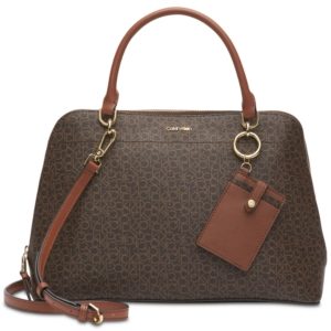 Calvin Klein Susan Signature Satchel