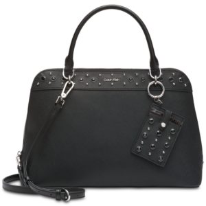 Calvin Klein Susan Studded Satchel