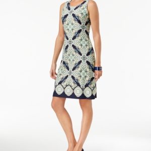 Charter Club Print Shift Dress, Created for Macy's