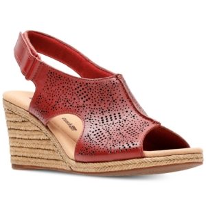 Clarks Collection Women's Lafely Rosen Wedge Sandals Women's Shoes