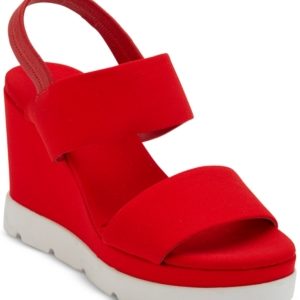 Dkny Cati Slingback Wedge Sandals, Created for Macy's