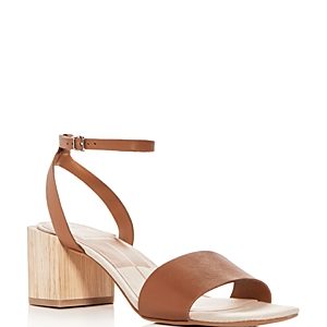 Dolce Vita Women's Zarita Leather Block Heel Sandals