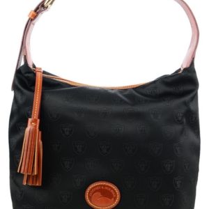 Dooney & Bourke Oakland Raiders Embossed Nylon Paige Sac