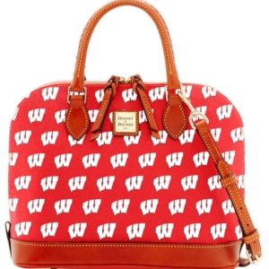 Dooney & Bourke Wisconsin Badgers Zip Zip Satchel