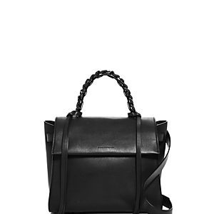 Elena Ghisellini Angel Sensua Small Leather Satchel