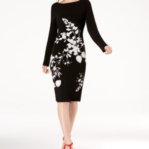 I.n.c. Floral-Print Sheath Dress, Created for Macy's