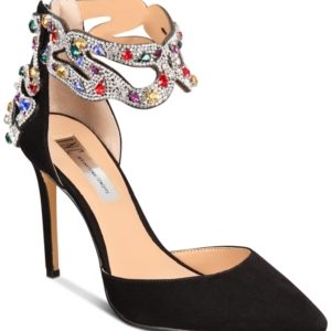 I.n.c. Women's Kallista Ankle-Strap Pumps, Created for Macy's Women's Shoes