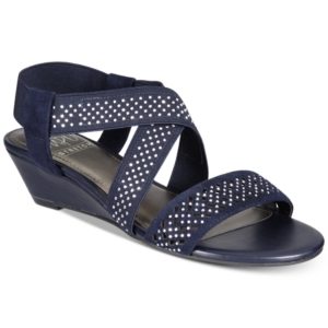 Impo Gritha Stretch Wedge Sandals Women's Shoes