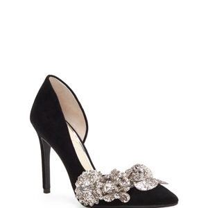 Jessica Simpson Pruella Embellished D'orsay Pumps Women's Shoes