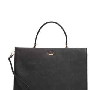 Kate Spade New York Cameron Street - Sarah Leather Satchel - Black