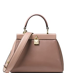 Michael Michael Kors Gramercy Frame Small Leather Satchel