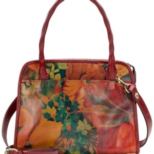 Patricia Nash Printed Paris Satchel