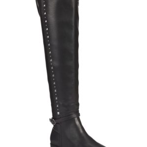 Rialto Ferrell Studded Over-The-Knee Boots Women's Shoes