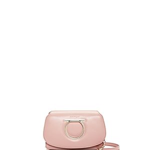 Salvatore Ferragamo Gancio Vela Calfskin Flap Bag