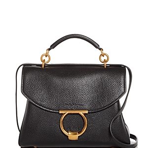 Salvatore Ferragamo Margot Small Leather Satchel