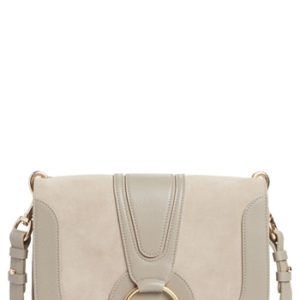 See By Chloe Medium Hana Leather Satchel - Grey